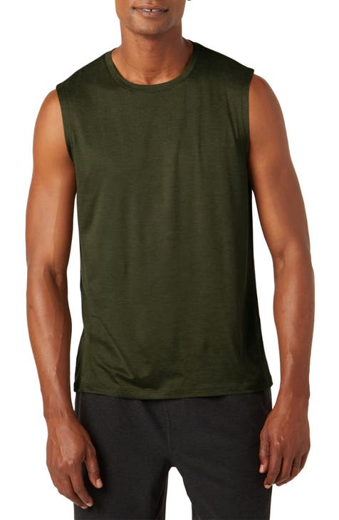 Men's San Diego Padres Nike Brown Knockout Stack Exceed Muscle Tank Top