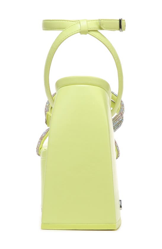 Shop Circus By Sam Edelman Circus Ny By Sam Edelman Mila Jewel Ankle Strap Platform Sandal In Sunny Lime