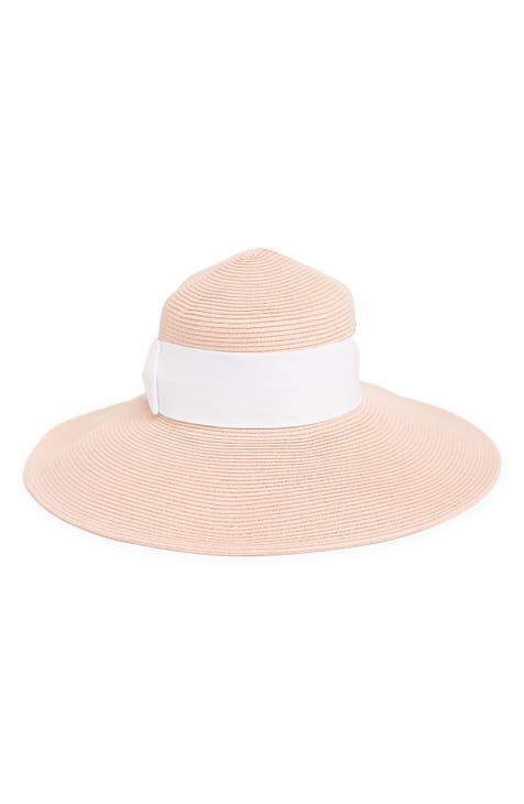Women's Pink Sun & Straw Hats