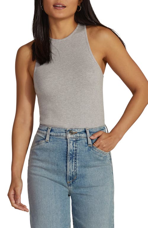 Favorite Daughter The Perfect Bodysuit in Heather Grey