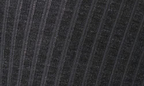 Spanx ® Shape™ Rib Knit Shorty Tights In Charcoal Heather