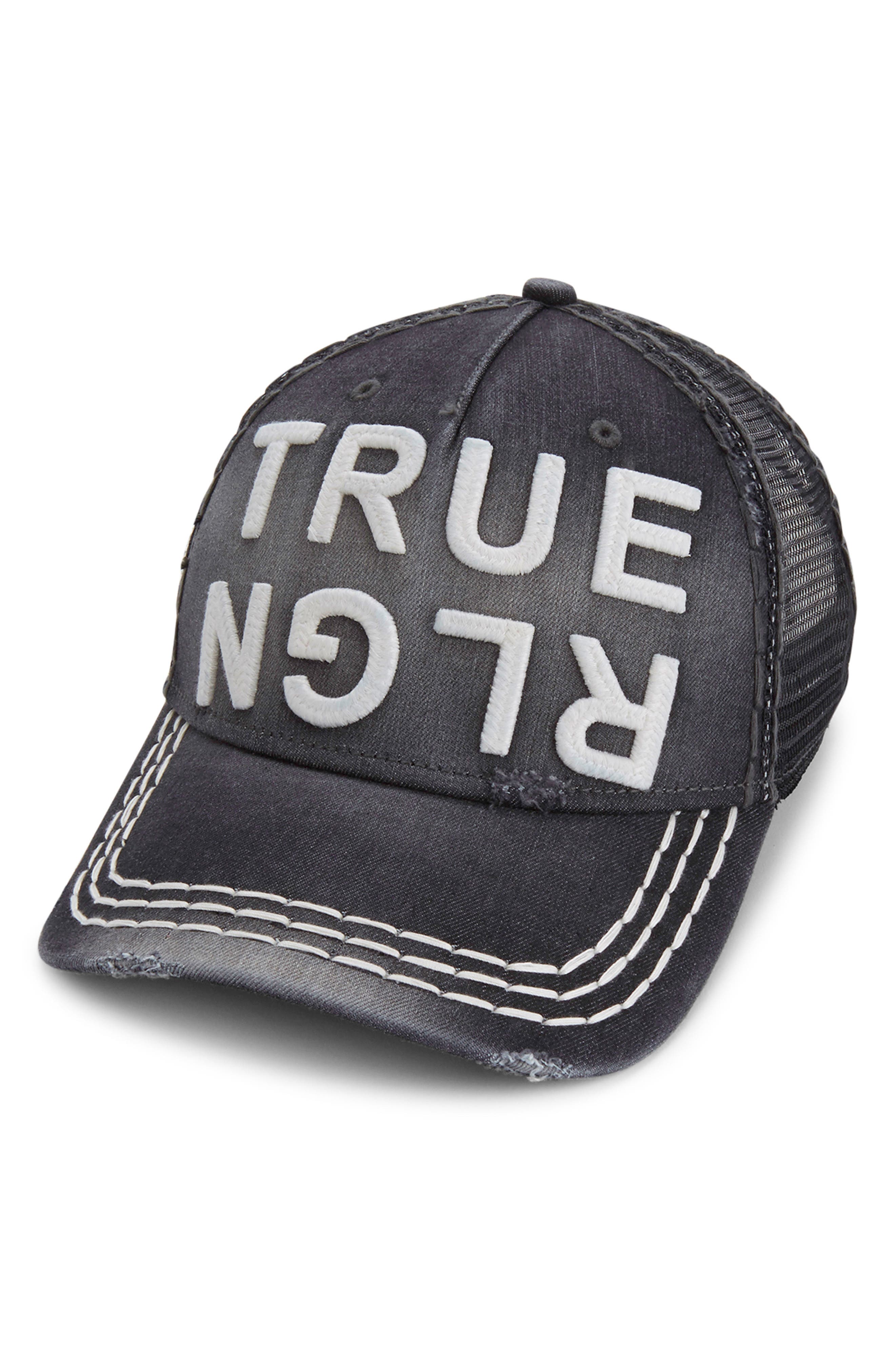 true religion trucker hat