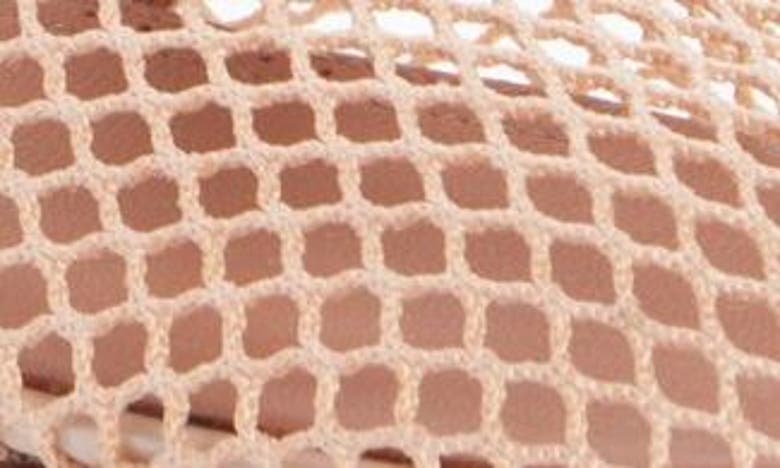ALAÏA ALAÏA FISHNET BALLERINA FLAT