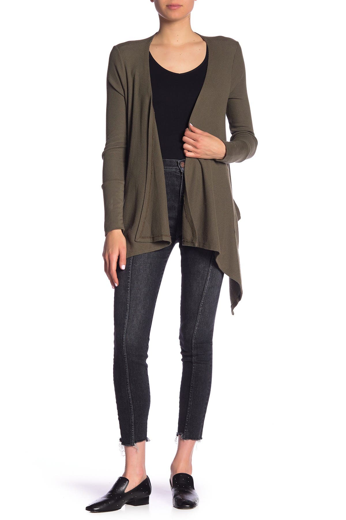 splendid thermal cardigan