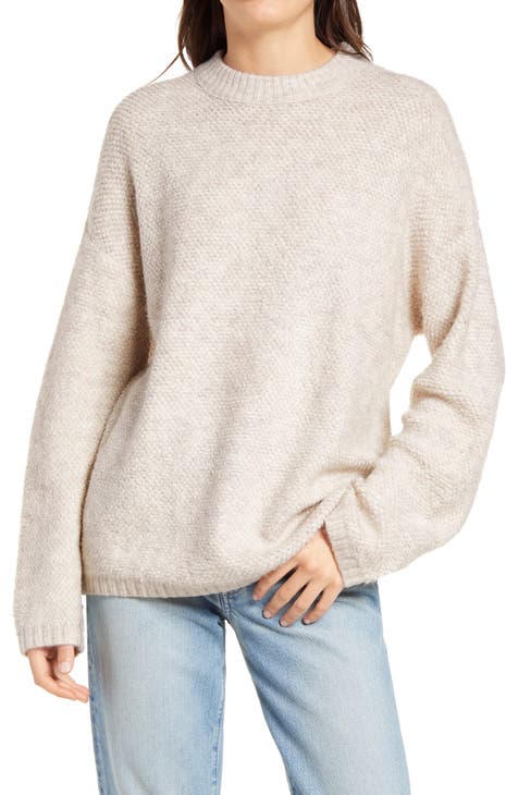 womens heather oatmeal sweater | Nordstrom