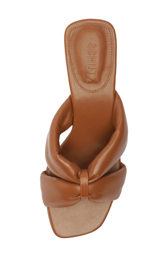 Shop Schutz Fairy Slide Sandal In New Wood