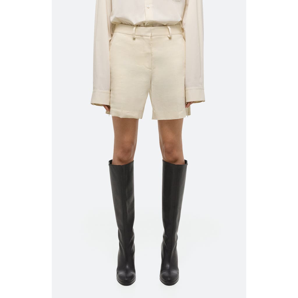 Helmut Lang Mini Cargo Shorts In Summer Sand