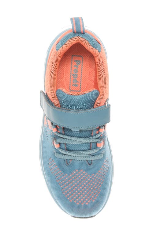 Propét Ultra Fx Walking Sneaker In Teal/coral
