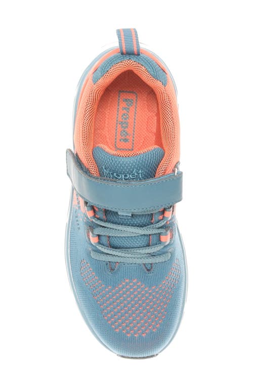 Shop Propét Ultra Fx Walking Sneaker In Teal/coral