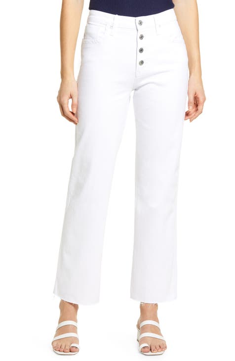 Women's White High-Waisted Jeans | Nordstrom