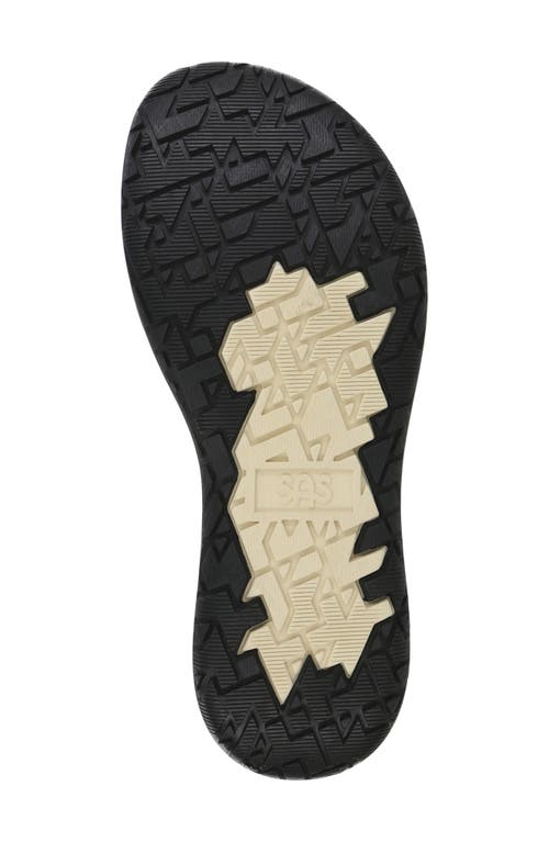 Sas Scramble Water Resistant Slip-on Sneaker In Black