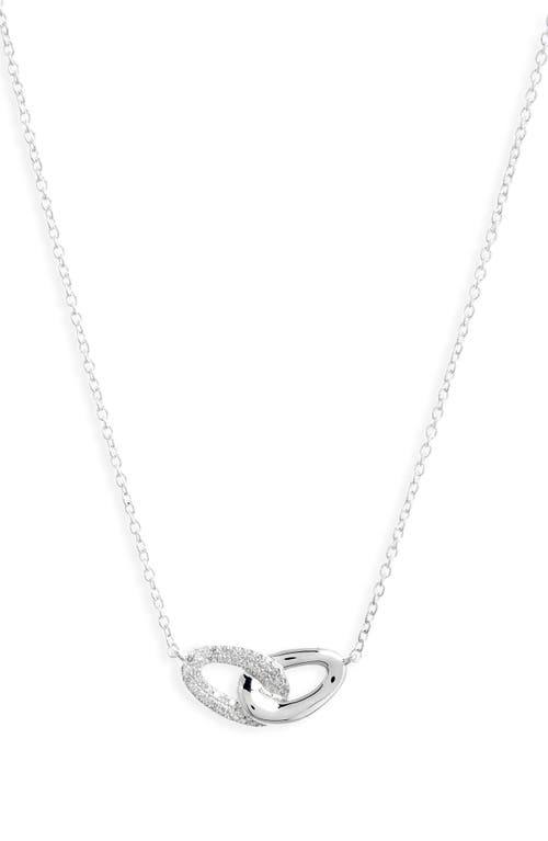 Ippolita Cherish Interlocking Pendant Necklace in Silver