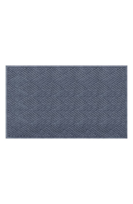 Bungalow Flooring Waterhog Diamonds Floor Mat In Blue