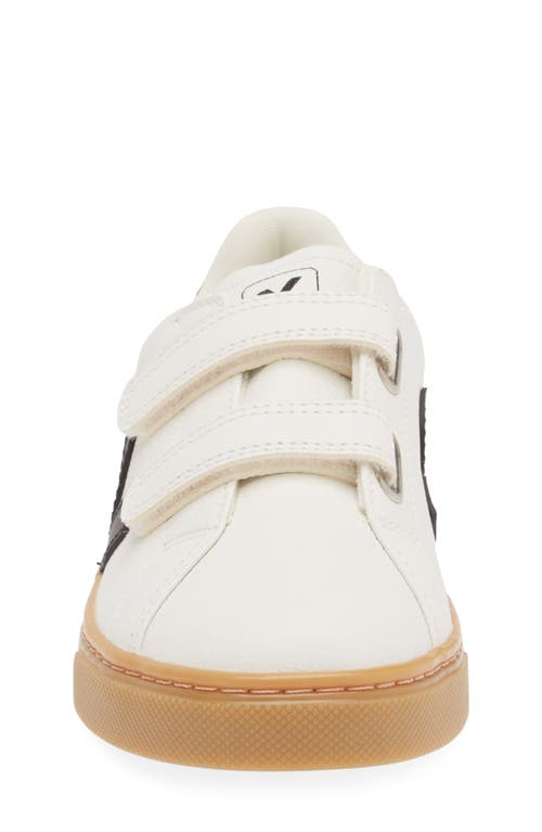 Veja Kids' Esplar Sneaker In Extra-white/ Black/ Natural