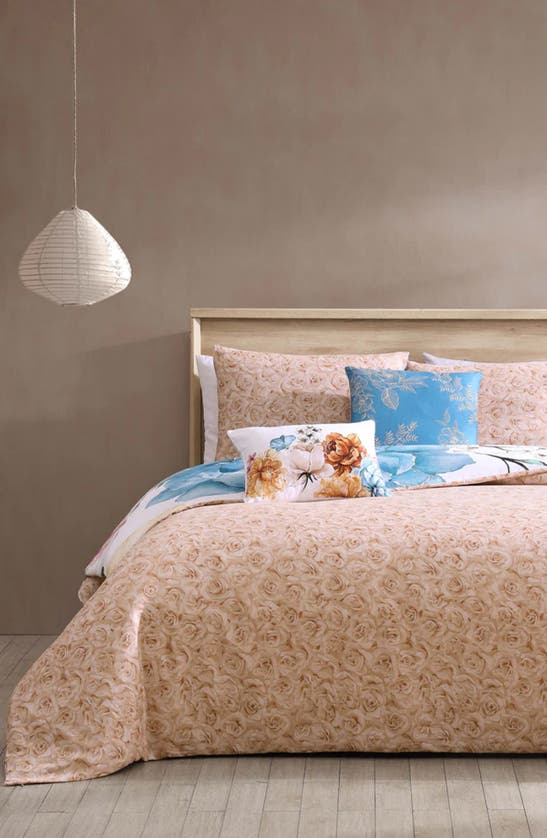 Bebejan Maia 5-piece Reversible Comforter Set In Blue