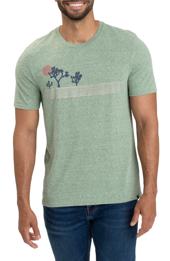 Shop Threads 4 Thought Yucca Basin Triblend Graphic T-shirt In Cactus