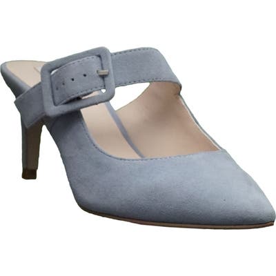 Tahari Sevilla Buckle Mule, Blue