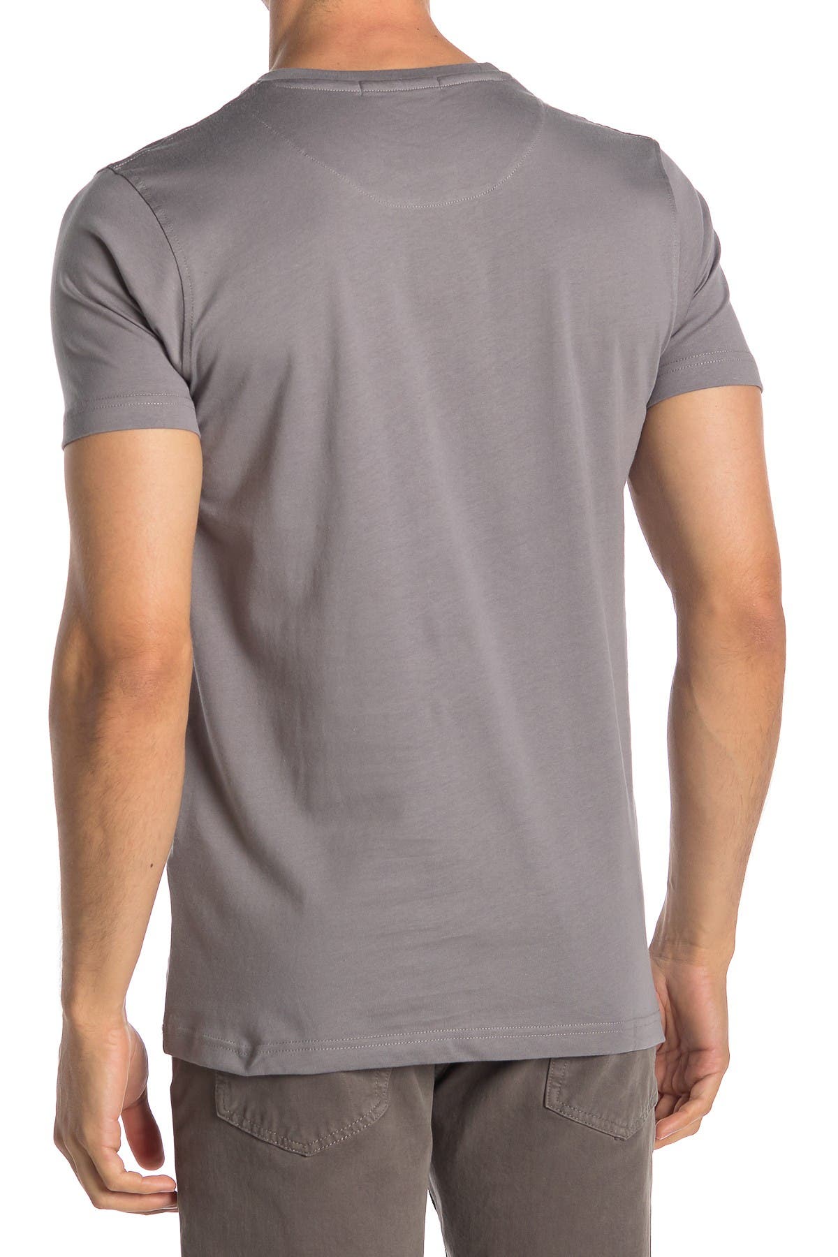 Roberto Cavalli Tiger Graphic Crew Neck T-shirt In Grey