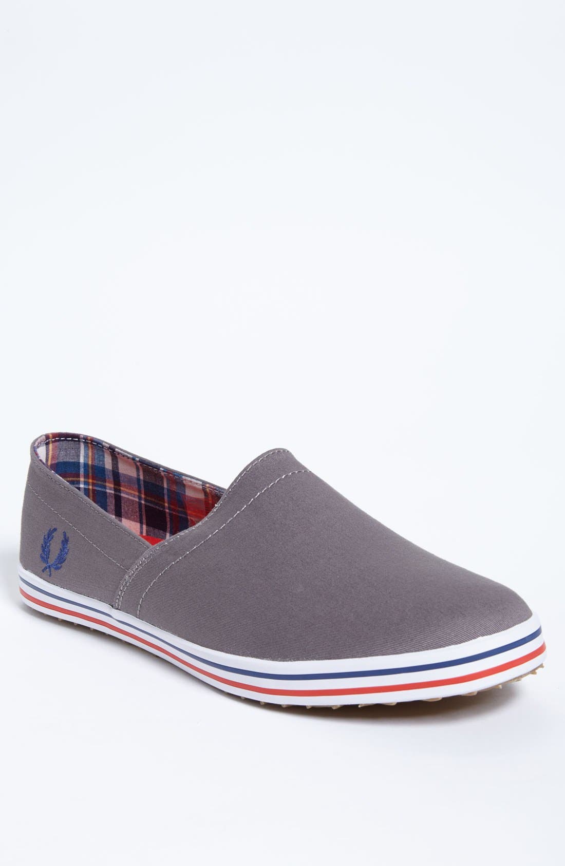 fred perry slip on shoes