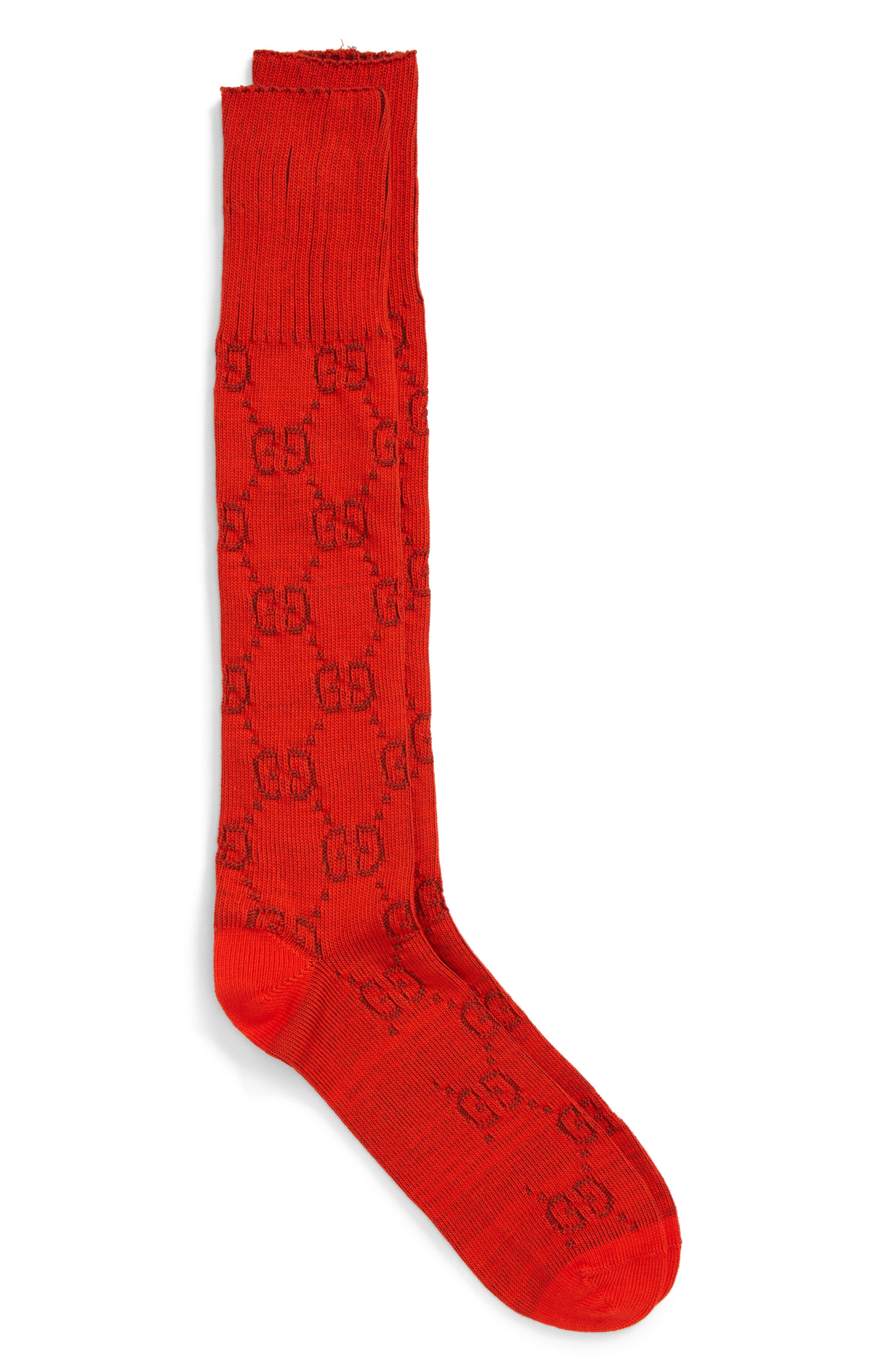 red gucci stockings