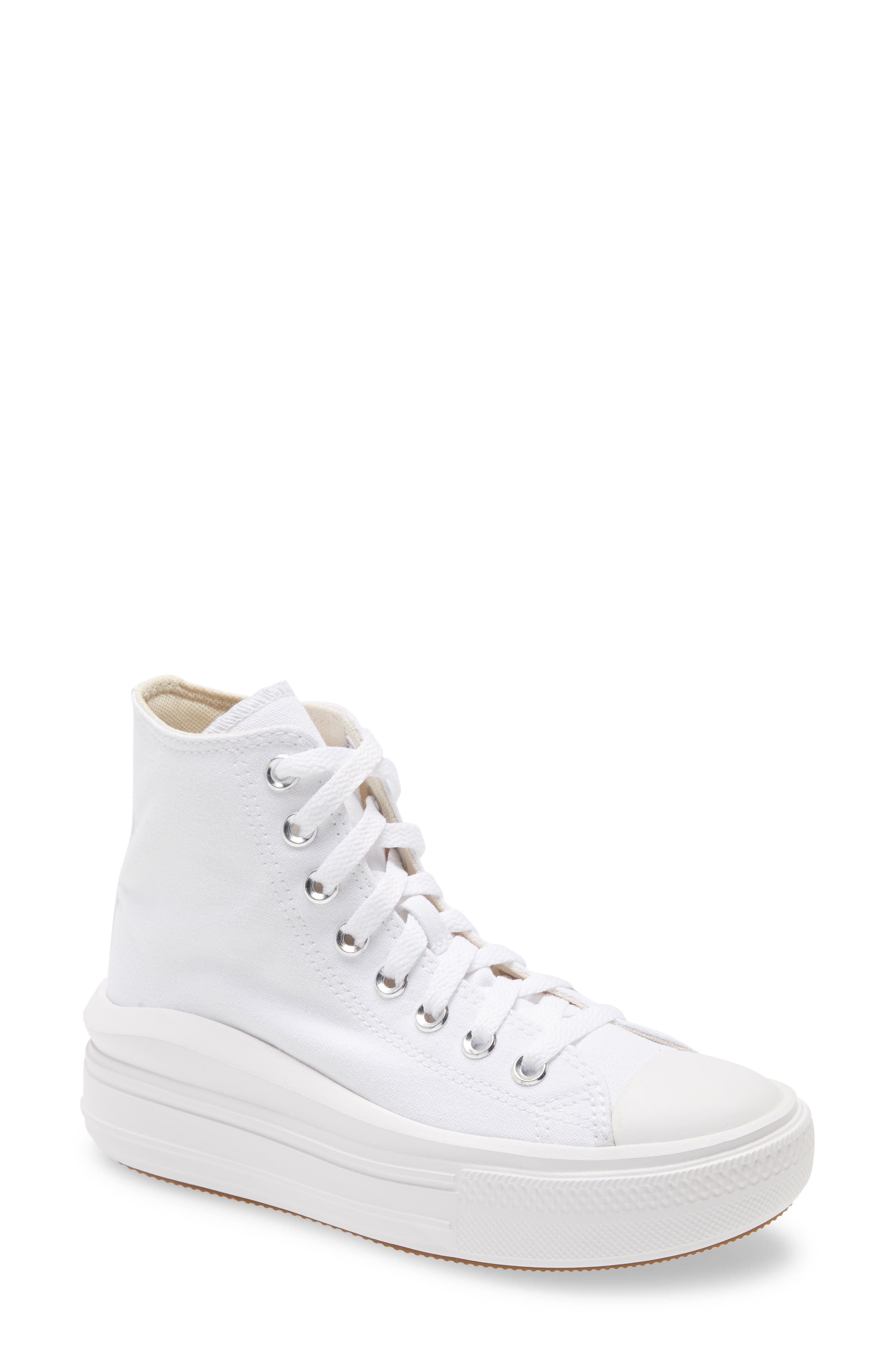 white high top platform sneakers