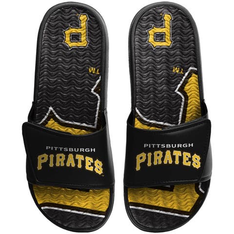 Men's FOCO Pittsburgh Steelers Gel Slide Sandals