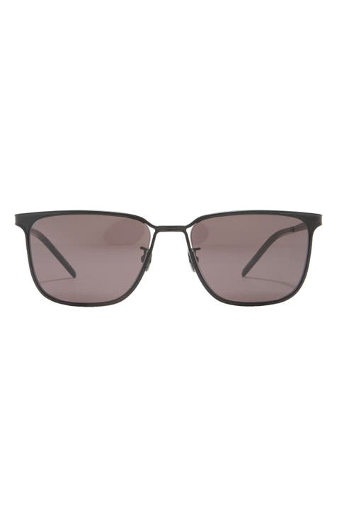 56mm Square Sunglasses