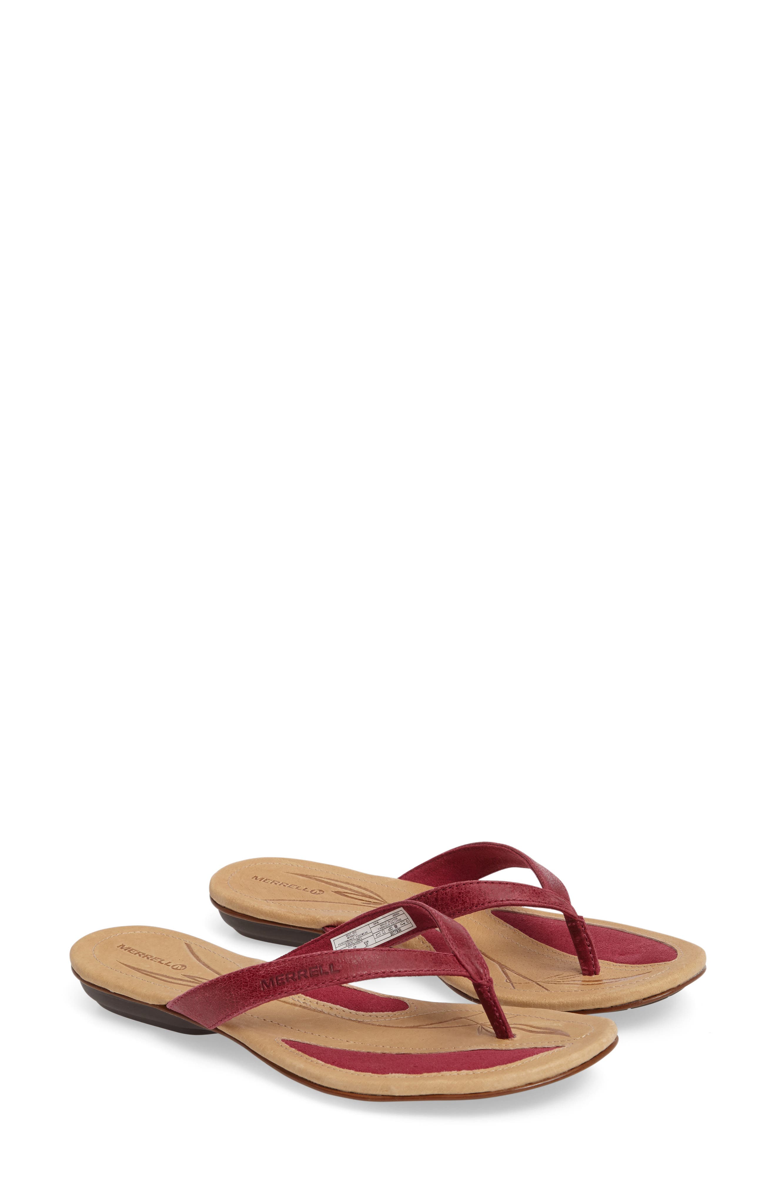 merrell solstice flip flop