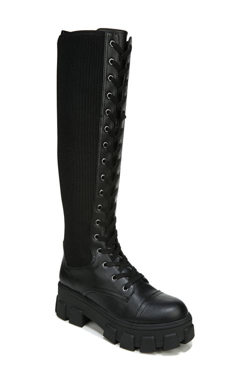 Circus by Sam Edelman Dinah Knee High Combat Boot in Black at Nordstrom, Size 11