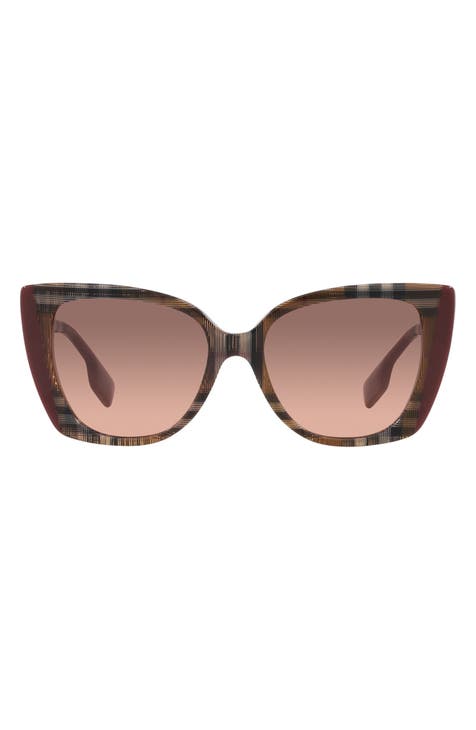 Sunglasses For Women Oversized Burgundy Lens