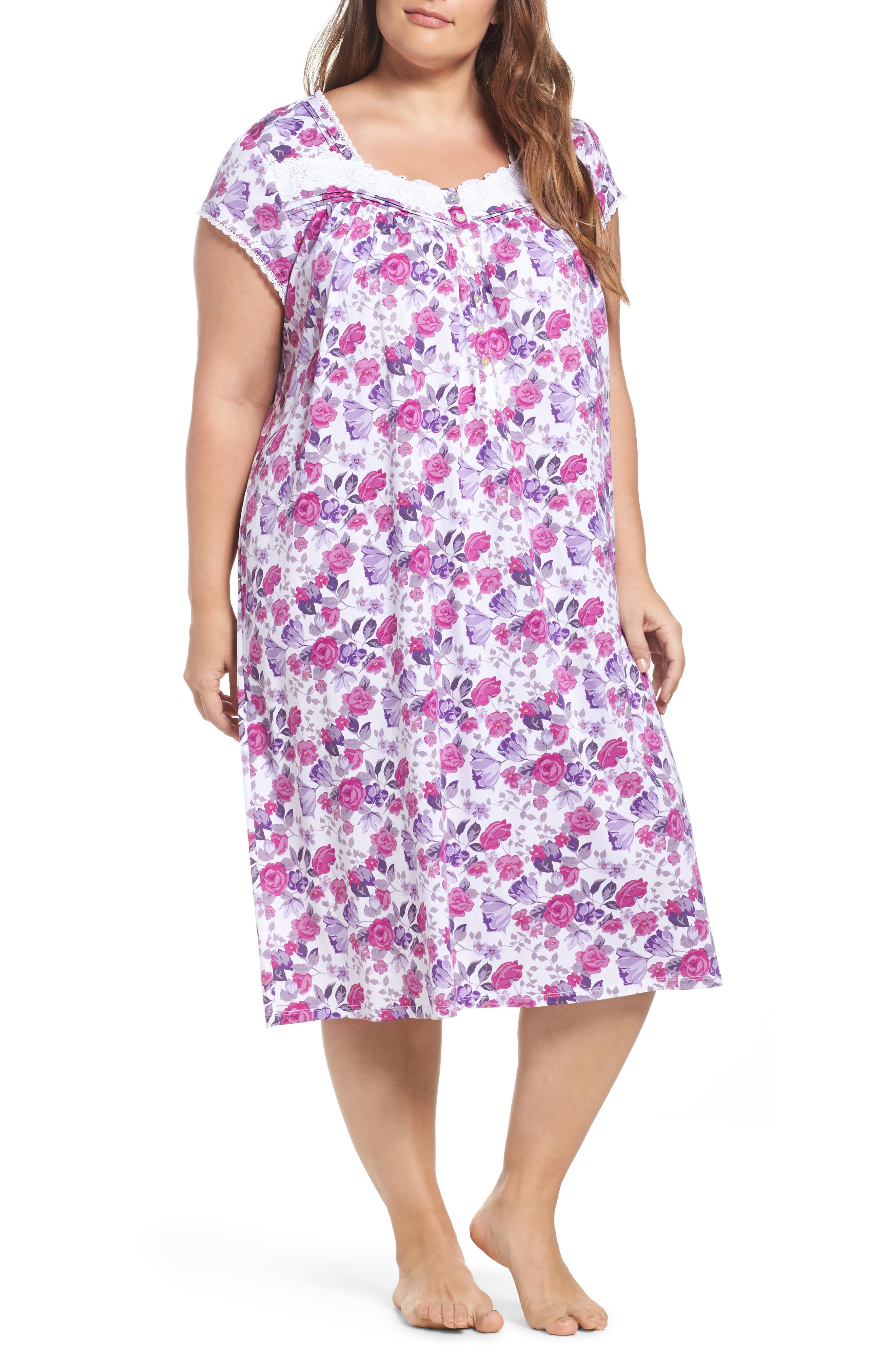 Eileen West Waltz Nightgown (Plus Size) Nordstrom