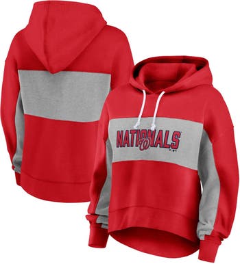 Washington Nationals Nike Authentic Collection Game Time Performance  Half-Zip Top - Red