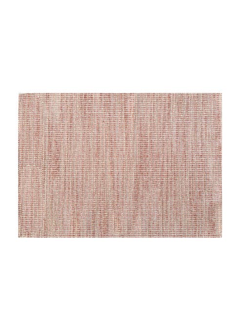 Anaya Seaside Smooth Indoor Outdoor Placemat In Red