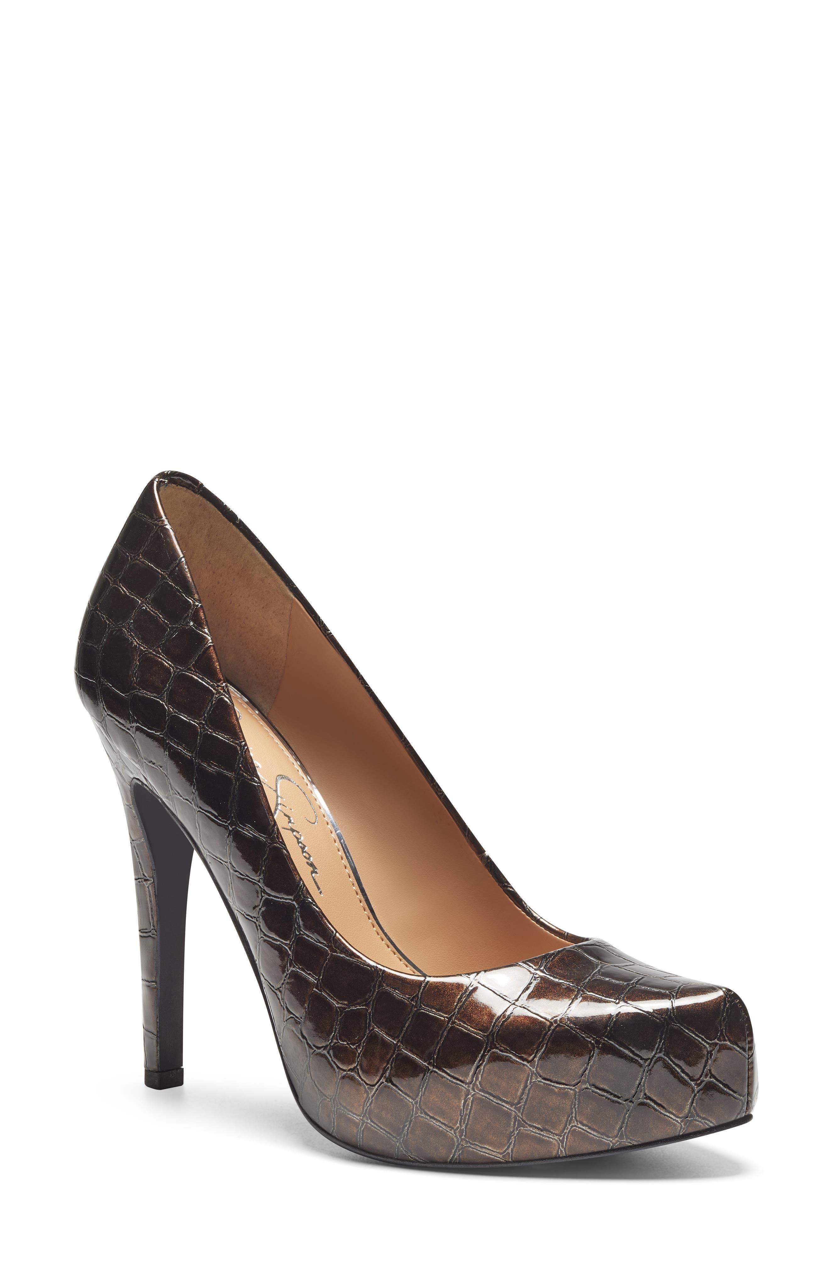jessica simpson parisah ombre glitter platform pumps