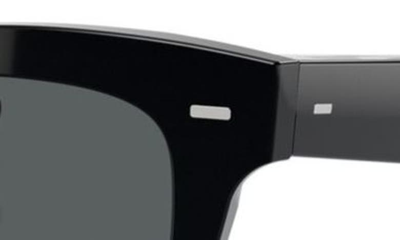 Oliver Peoples Ms Oliver Acetate Square Sunglasses In Black Polarized