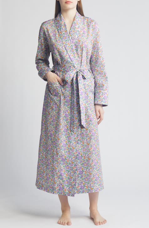 Classic Tana Floral Cotton Robe (Nordstrom Exclusive)