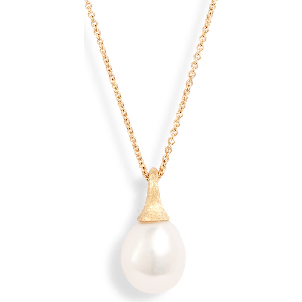 Marco Bicego Africa Boule 18k Yellow Gold Semiprecious Pendant Necklace In 18k Yellow Gold