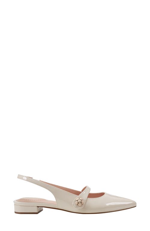 BANDOLINO BANDOLINO AUBRIANA SLINGBACK MARY JANE POINTED TOE FLAT