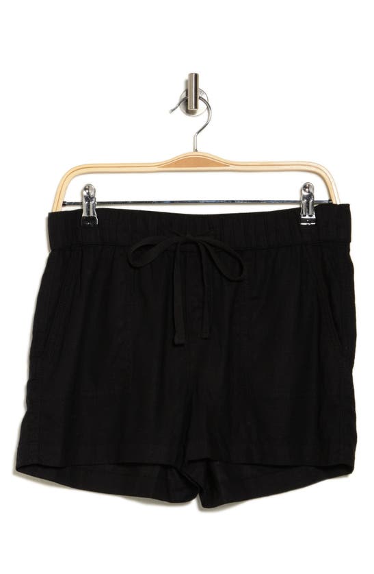 CASLON CASLON® DRAWSTRING LINEN BLEND SHORTS