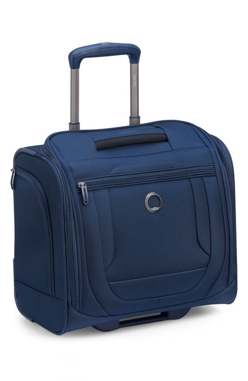Delsey Helium Dlx Cabin Spinner Carry-on Bag In Navy