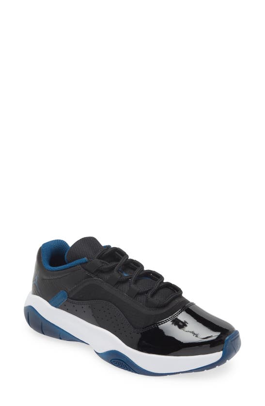 Jordan Air 11 Cmft Low Sneaker In Black/ French Blue/ White