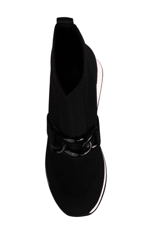 Ninety Union Brooklyn Pull-on Sneaker In Black