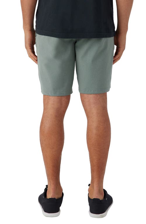 O'neill Reserve Light Check Water Repellent Bermuda Shorts In Dark Olive