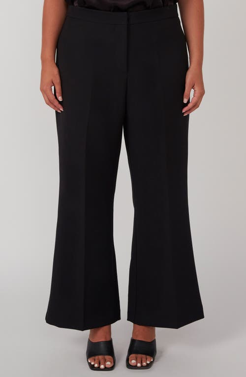 Shop Estelle Neptune Wide Leg Pants In Black