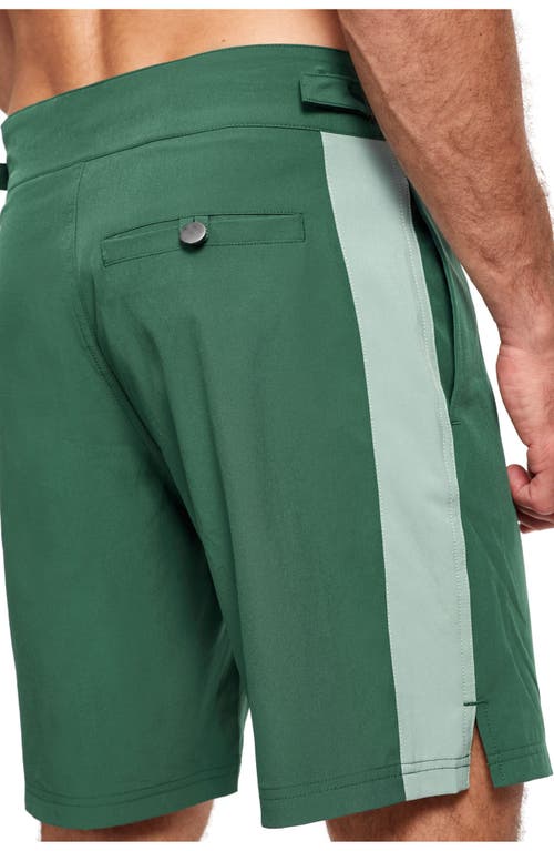Gottex Men Vacation Mode 9" Swim Shorts In Light Green