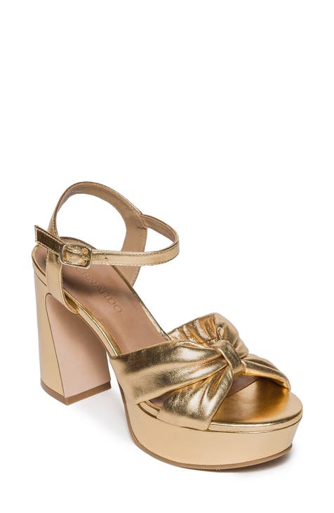 gold dress sandals | Nordstrom