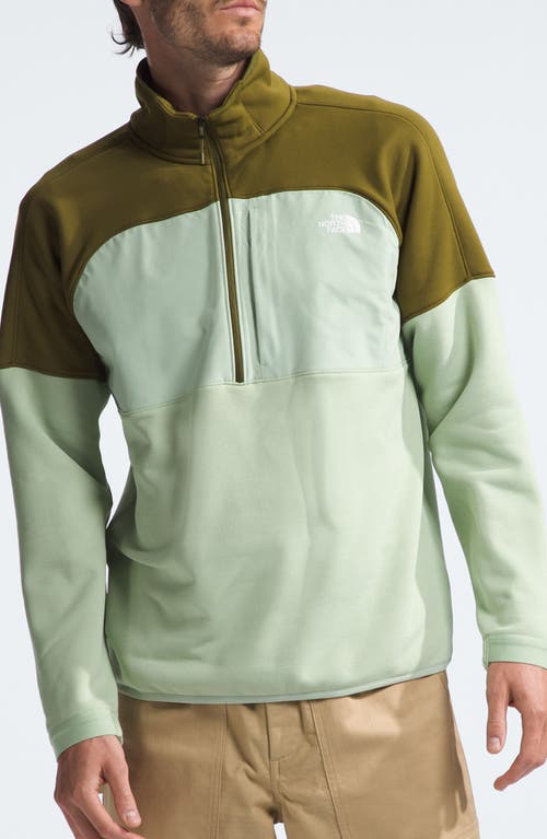 The North Face Canyonlands High Altitude Half Zip Pullover Misty Sage/Forest Olive at Nordstrom,