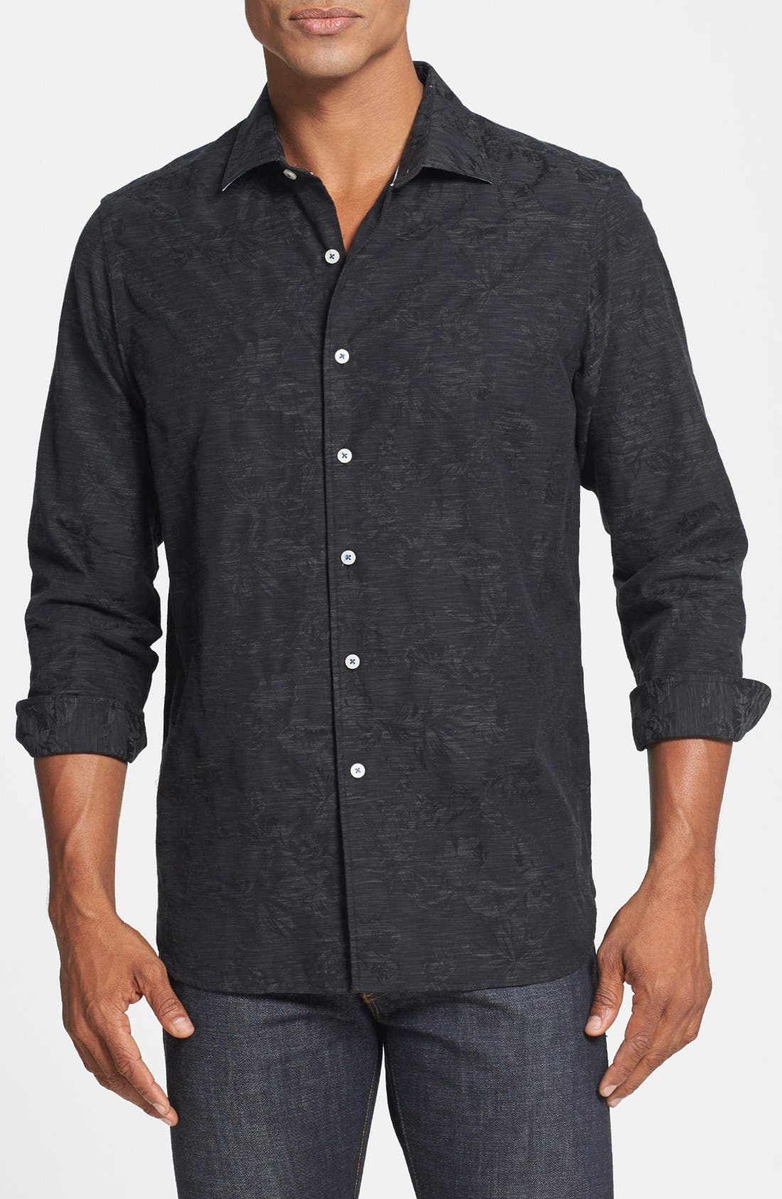 Tommy Bahama 'Jacquard Mon' Original Fit Sport Shirt | Nordstrom