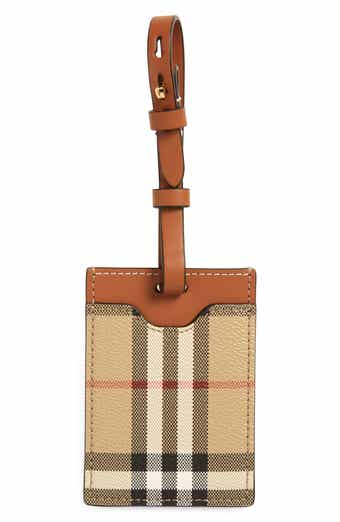 Micro Checked Canvas Backpack in Multicoloured - Burberry