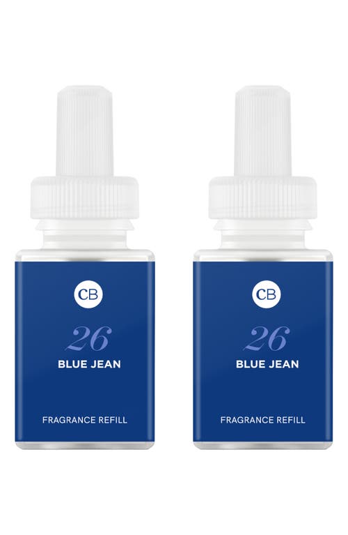 PURA x Capri Blue 2-Pack Diffuser Fragrance Refills in Blue Jean at Nordstrom